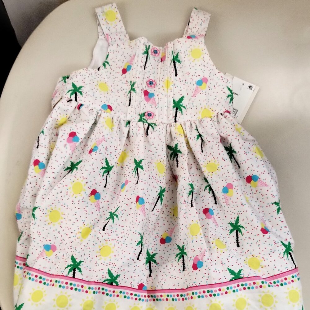 Summer Palm tree dress - Brand Marmellata   Size 4